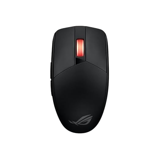 ASUS ROG Strix Impact III Wireless Gaming Mouse, 57 G Lightweight, 36K DPI Sensor, Bluetooth & 2,4GHz RF, ROG SpeedNova, Up to 618hrs Battery Life, Replaceable Switches, ROG Omni Receiver, Black