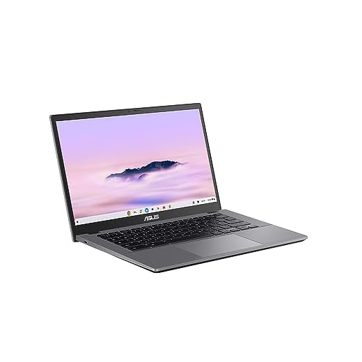 ASUS Chromebook Plus CX3402CBA 14.0" Full HD Chromebook Laptop (Intel i3-1215U, 8GB LPDDR5 RAM, 128GB UFS, Backlit Keyboard, Google Chrome Operating System, 10 Hour Battery)