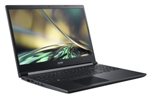 Acer Aspire 7 A715-43G-R83Y, 15.6" FHD 1920x1080 IPS Laptop, AMD Ryzen 7 5825U, GeForce RTX 3050Ti, 16GB RAM, 1024GB SSD