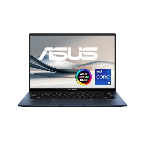 🔴🟡⚫ ASUS Zenbook 14 OLED Laptop | 14 Inch 2.8k WQXGA+ 16:10 OLED Display | Intel Core i9-13900H | 16 GB RAM | 1TB SSD | Intel Iris Xe | Windows 11 | QWERTZ Keyboard