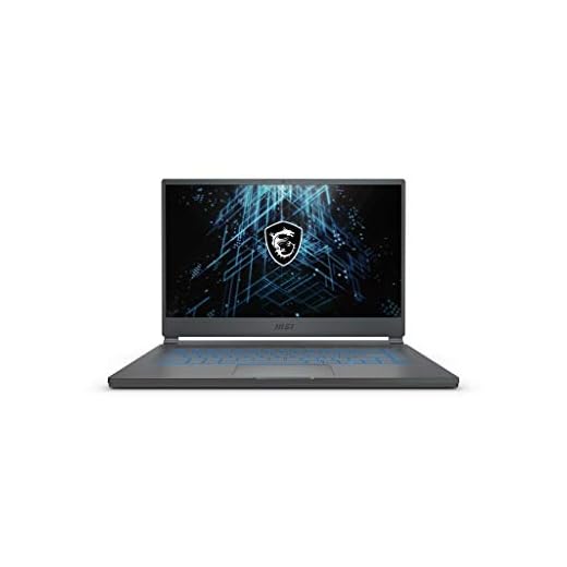 MSI Stealth 15M Gaming Laptop: 15.6" 144Hz FHD 1080p Display, Intel Core i7-11375H, NVIDIA GeForce RTX 3060, 16GB, 512GB SSD, Thunderbolt 4, WiFi 6, Win10, Carbon Gray (A11UEK-009)
