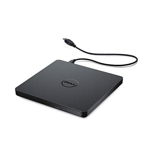 Dell USB DVD Drive-DW316 , Black