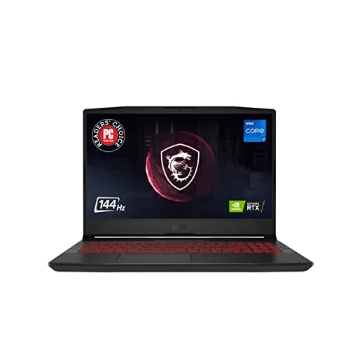 MSI GL66 Gaming Laptop: 15.6" 144Hz FHD 1080p Display, Intel Core i7-11800H, NVIDIA GeForce RTX 3070, 16GB, 512GB SSD, Win10, Black (11UGK-001)