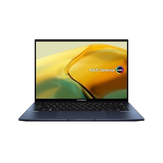 ASUS Zenbook 14 OLED UX3402VA 14.0" WQ+ 90Hz OLED Laptop (Intel i7-13700H, 16GB RAM, 1TB PCIe SSD, UK Layout Backlit Keyboard, Windows 11 Home)