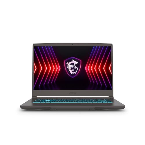 MSI Thin 15 15.6” 144Hz FHD Gaming Laptop: Intel Core i7-12650H, NVIDIA Geforce RTX 4050, 16GB DDR5, 512GB NVMe SSD, Cooler Boost 5, Win 11