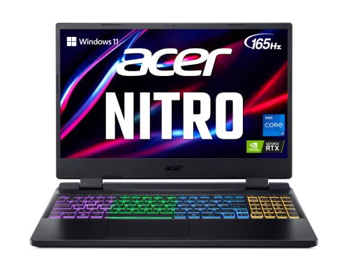 Acer Nitro 5 15" Laptop: i7-12700H, RTX 3070 Ti Max 150W, 16 GB RAM, 2 TB SSD, 1440p 15.6" 165Hz IPS Display, Thunderbolt 4