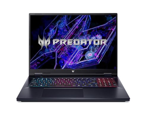 Acer Predator Helios Neo 18 Gaming Laptop | Intel Core i7-14700HX | NVIDIA GeForce RTX 4070 | 18" WQXGA 2560 x 1600 165Hz G-SYNC Display | 16GB DDR5 | 1TB Gen 4 SSD | Killer Wi-Fi 6E