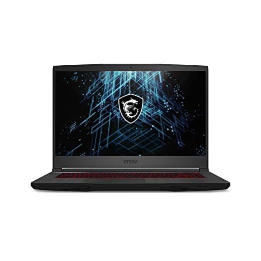 MSI GF65 Gaming Laptop: 15.6" 144Hz FHD 1080p, Intel Core i7-10750H 6 Core, NVIDIA GeForce RTX 3060, 16GB, 512GB NVMe SSD, WiFi 6, Red Keyboard, Win 10, Black (10UE-047)