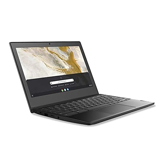 Lenovo IdeaPad 3 11 Chromebook 11.6" Laptop, 11.6" HD (1366 x 768) Display, Intel Celeron N4020 Processor, 4GB LPDDR4 RAM, 64GB eMMC Storage, Intel UHD Graphics 600, Chrome OS, 82BA0003US, Onyx Black