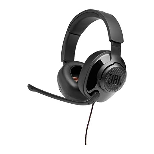 JBL Quantum 300 - Wired Over-Ear Gaming Headphones with JBL Quantum Engine Software - Black, Large