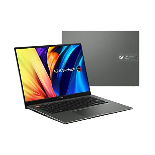ASUS VivoBook S 14X OLED Laptop, 14.5” 2.8K 16:10 120Hz Display, AMD Ryzen 7 6800H CPU, 16GB RAM, 1TB SSD, Windows 11 Home, M5402RA-AS71-CA