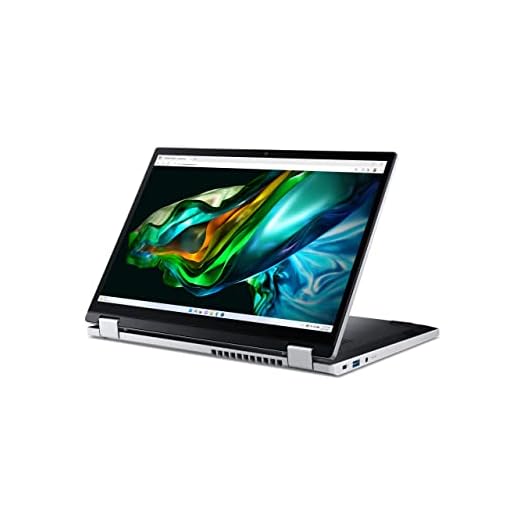Acer Aspire Spin A3SP14-31PT-322D, 14.0" FHD 1920x1080 IPS Touch Laptop, Intel Core i3-N305, ‎Intel UHD Graphics, 8GB RAM, 256GB SSD, Windows 11