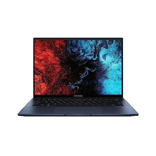 Asus Zenbook 14 UX3402ZA 14" 2.8K 400nits Laptop (Intel i5-1240P 12-Core Processor, 8GB RAM, 512GB PCIe SSD, Backlit Keyboard, Windows 11) Intel EVO Certified