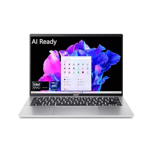 acer Swift Go 14 Intel Evo Thin & Light Laptop | 14" 1920 x 1200 Touch Display | Unlock AI Experiences | Intel Core Ultra 7 Processor 155H | Intel ARC | 16GB LPDDR5X | 512GB SSD | SFG14-72T-718K