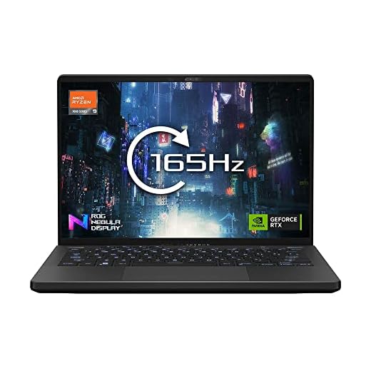 ASUS Laptop ROG Zephyrus G14 GA402XZ 14.0" QHD+ 165Hz Gaming Laptop (AMD Ryzen 9-7940HS, NVIDIA GeForce RTX 4080, 16GB RAM, 1TB SSD, Windows 11) Includes ROG Nebula HDR Display