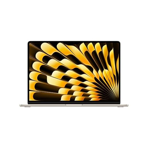 Apple 2025 MacBook Air 15-inch Laptop with M4 chip: Built for Apple Intelligence, 15.3-inch Liquid Retina Display, 16GB Unified Memory, 256GB SSD Storage, 12MP Center Stage Camera, Touch ID; Starlight