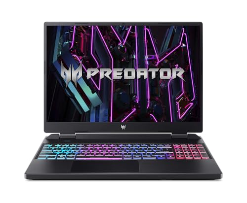 Acer Predator Helios Neo 16 Gaming Laptop | Intel Core i7-13650HX | NVIDIA GeForce RTX 4060 | 16" WUXGA 1920 x 1200 165Hz G-SYNC Display | 16GB DDR5 | 512GB Gen 4 SSD | Killer Wi-Fi 6E