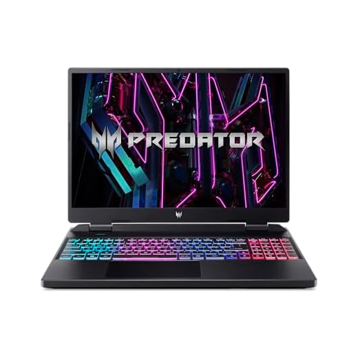 Acer Predator Helios Neo 16 Gaming Laptop | Intel Core i7-13650HX | NVIDIA GeForce RTX 4060 | 16" WUXGA 1920 x 1200 165Hz G-SYNC Display | 16GB DDR5 | 512GB Gen 4 SSD | Killer Wi-Fi 6E | PHN16-71-76H5