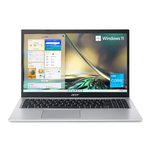Acer Aspire 5 A515-56-32DK Slim Laptop | 15.6" Full HD IPS Display | 11th Gen Intel Core i3-1115G4 Processor | 4GB DDR4 | 128GB NVMe SSD | WiFi 6 | Windows 11 Home in S mode