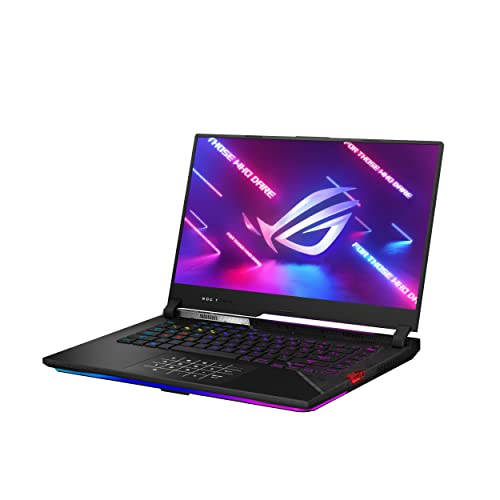 ASUS ROG Strix Scar 15 (2022) Gaming Laptop, 15.6” 300Hz IPS FHD Display, NVIDIA GeForce RTX 3060, Intel Core i9 12900H, 16GB DDR5, 512GB SSD, Per-Key RGB Keyboard, Windows 11 Home, G533ZM-ES93