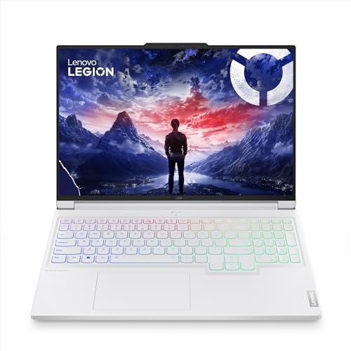 🟡⚫🔴Lenovo Legion 7 Gaming Laptop | 16 Inch 3.2K 16:10 Display | 165Hz | Intel Core i7 14700HX | 16GB RAM | 1TB SSD | NVIDIA GeForce RTX4060 TGP 130W | G-Sync | Win11 Home | QWERTZ | White | AI Chip LA3