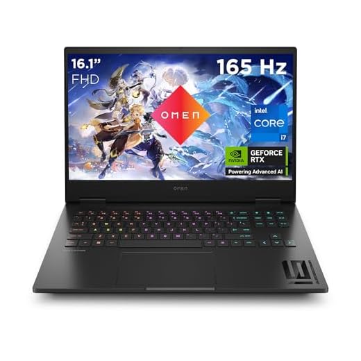 HP Omen Gaming Laptop - 16,1” FHD IPS-Display - Intel Core i7-14700HX - 32GB DDR5 RAM - 1TB SSD - NVIDIA GeForce RTX 4070 - Windows 11 Home - QWERTZ - Schwarz