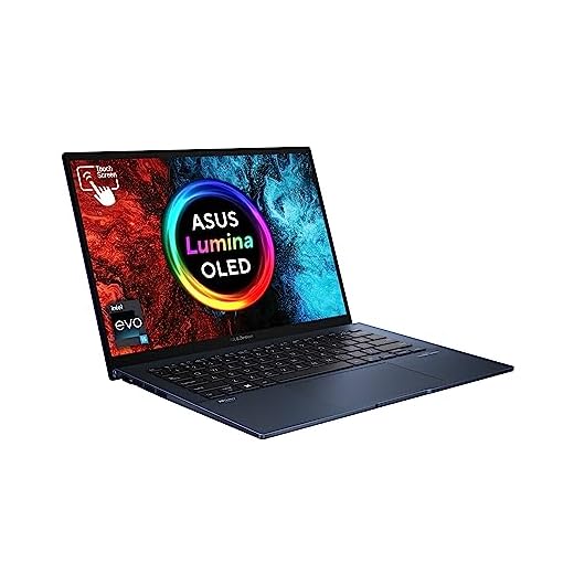 ASUS Zenbook 14 OLED UX3402VA 14.0" 2.8K 90Hz Touchscreen OLED Laptop (Intel i9-13900H, 16GB RAM, 1TB PCIe SSD, Backlit Keyboard, OLED Screen, Windows 11)