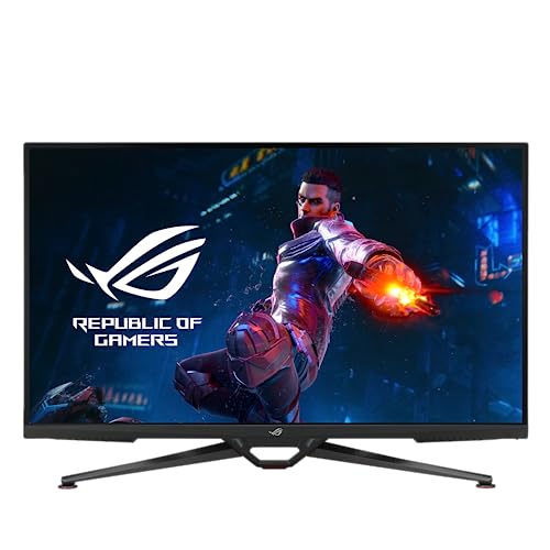 ASUS ROG Swift 38” 4K HDMI 2.1 HDR DSC Gaming Monitor (PG38UQ) - UHD (3840 x 2160), 144Hz, 1ms, Fast IPS, G-SYNC Compatible, Speakers, FreeSync Premium Pro, DisplayPort, DisplayHDR600, 98% DCI-P3