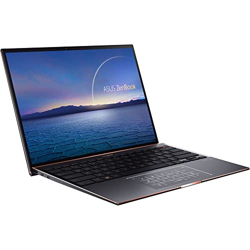 ASUS ZenBook S Ultra Slim Convertible Laptop, 13.9” 500nits Touch, Intel Evo Platform Core i7-1165G7,16GB RAM, 1TB PCIe SSD, NumberPad, Thunderbolt 4, Windows 10 Pro,