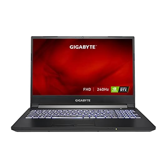 GIGABYTE A5 X1 - 15.6" FHD IPS Anti-Glare 240Hz - AMD Ryzen™ 9 5900HX - NVIDIA GeForce RTX 3070 Laptop GPU 8 GB GDDR6 - 16 GB Memory - 512 GB PCIe SSD-Windows 10 Home-Gaming Laptop (A5 X1-CUS2130SH)