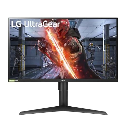 LG UltraGear QHD 27-Inch Gaming Monitor 27GL83A-B - IPS 1ms (GtG), with HDR 10 Compatibility, NVIDIA G-SYNC, and AMD FreeSync, 144Hz, Black
