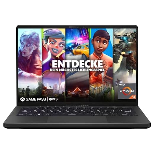 Asus ROG Zephyrus G14 Gaming Laptop | 14,0" 2K 120Hz matt IPS Display | AMD Ryzen 9-6900HS | 16 GB RAM | 1000 GB SSD | AMD RX 6800S | Windows 11 | QWERTZ Tastatur | Eclipse Grey |