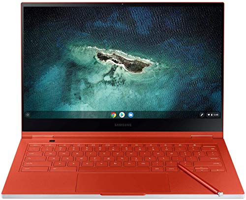 SAMSUNG Galaxy Chromebook 13.3" UHD AMOLED - HD Intel Core I-5 Processor (256GB Storage, 8GB RAM) - 2020 Model - US Warranty - Fiesta Red - XE930QCA-K01US