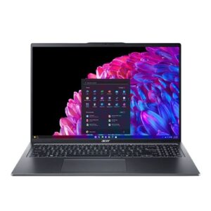 Acer Swift Go 16 SFG16-72T-92GH; 16" WUXGA IPS Multi-Touch Display, Intel Core Ultra 9 185H 2.3GHz Processor,32GB LPDDR5X Onboard RAM, 1TB Solid State Drive,