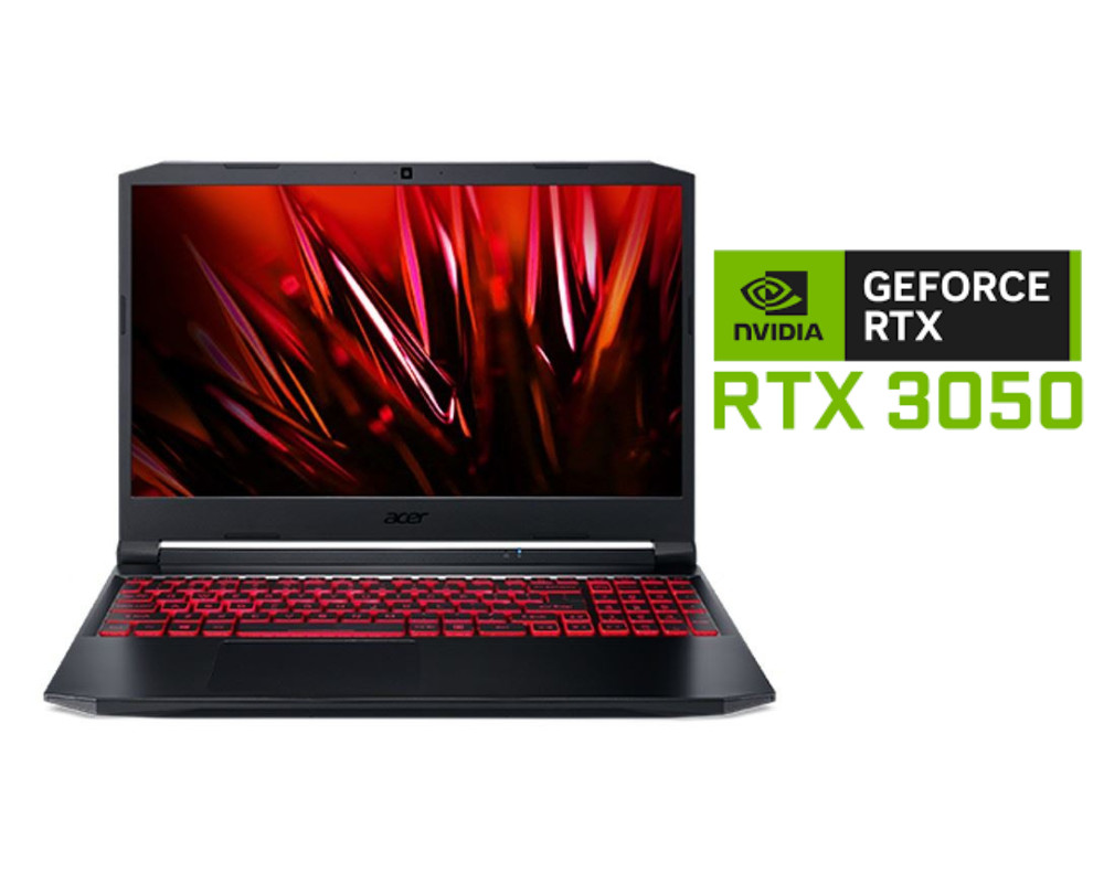 Acer Nitro 5 , 15.6" Full HD IPS 144Hz Display, 11th Gen Intel Core i5-11400H, NVIDIA GeForce RTX 3050Ti Laptop GPU, 16GB DDR4, 512GB NVMe SSD, Windows 11 Home, AN515-57-5700 -